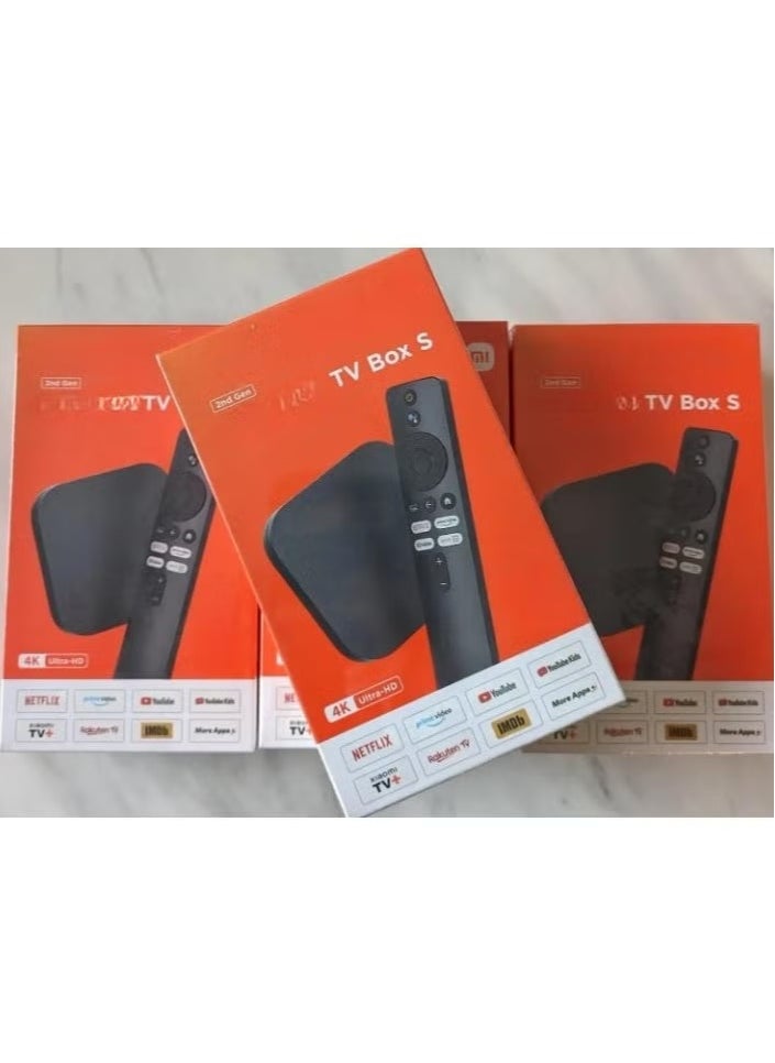 TIGER - TV Box S (2nd Gen) Global Version 2024 – 4K Ultra HD Streaming Media Player with Google TV, Dual-Band WiFi, Google Assistant Voice Remote, Chromecast Built-In, High-Speed Android Smart TV Box for Seamless Home Entertainment Experience - Image 1