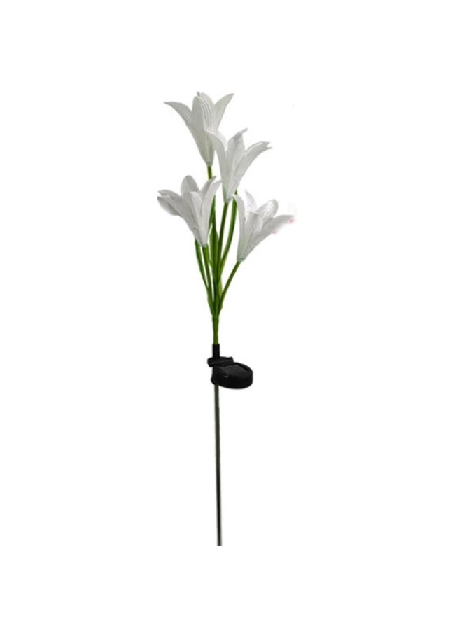 Generic Solar Lily Ground Mounted Lamp Best Choice for Solar Flowers Outdoor Waterproof Utdoor Solar Lights Garden Lights 