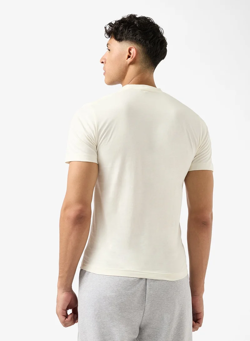 LACOSTE Crew Neck Short Sleeve T-Shirt