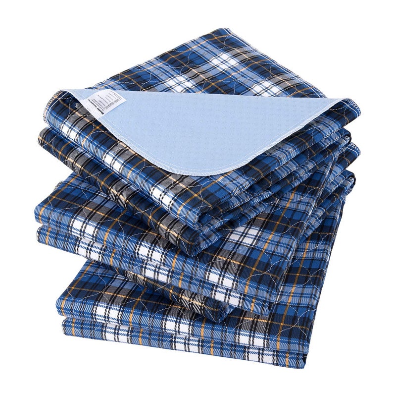NonSlip Bed Pads for Incontinence Washable 28 x 362 PackWaterproof Bed PadsAdult Washable Incontinence Bed Pads for AdultsDogKids
