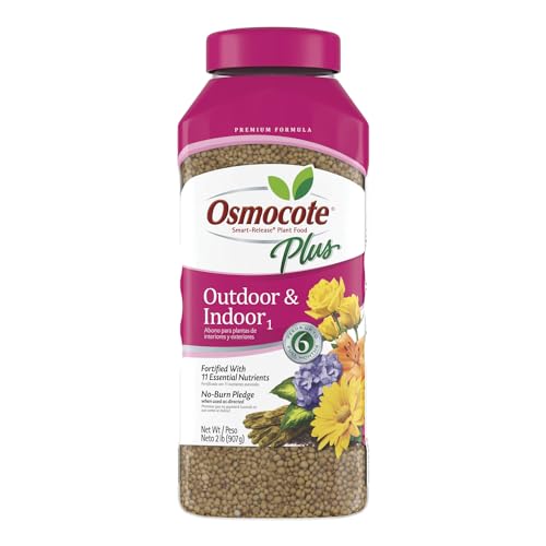 Osmocote Smart-Release Plant Food Plus Outdoor & Indoor₁, Granular Fertilizer with 11 Essential Nutrients, 2 lbs. - Image 1