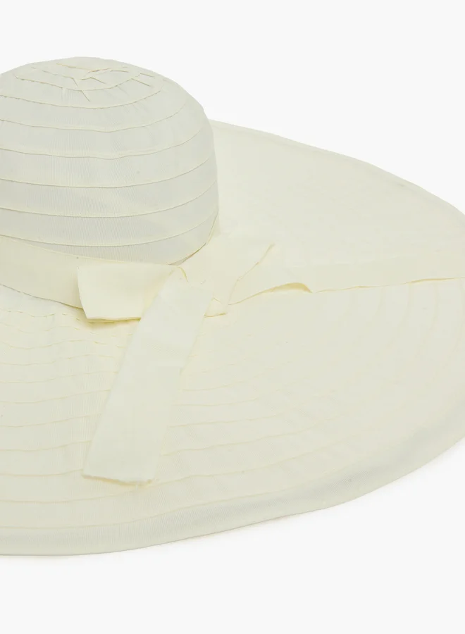 Styli  Beige Fedora Sun Hat for Women | Best Price UAE