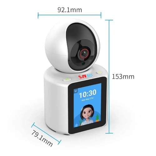 smars Video Calling WiFi PTZ Camera 1080P Full HD Baby Monitoring AI Human and Pet Detection IP Camera - Image 4