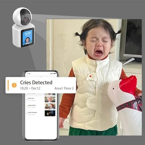 smars Video Calling WiFi PTZ Camera 1080P Full HD Baby Monitoring AI Human and Pet Detection IP Camera - Image 5