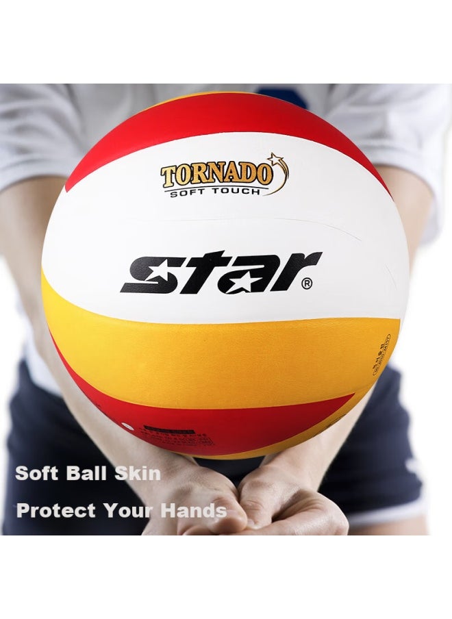 Star Volleyball Vb4035-34 For Middle School Students, Hard Court Standard Match Training Ball, Wear-resistant