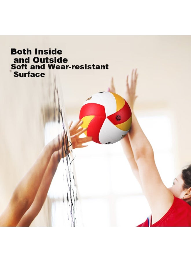 Star Volleyball Vb4035-34 For Middle School Students, Hard Court Standard Match Training Ball, Wear-resistant