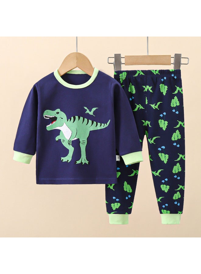 Children's Underwear Set, Autumn Pure Cotton, Big Kids Boys' Pajamas, Girls' Loungewear, Middle-aged Kids' Clothing Small And Medium-sized Kids' Clothing