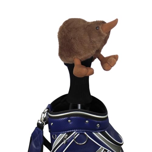 Scott Edward Kiwi Golf Club Cover Fit Well for Driver Wood Golf Club, Funny Cute Animal Design Soft Functional Golf Headcover Stylish Protection for Your Clubs for Men and Women - Image 2