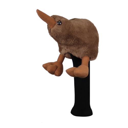 Scott Edward Kiwi Golf Club Cover Fit Well for Driver Wood Golf Club, Funny Cute Animal Design Soft Functional Golf Headcover Stylish Protection for Your Clubs for Men and Women - Image 1