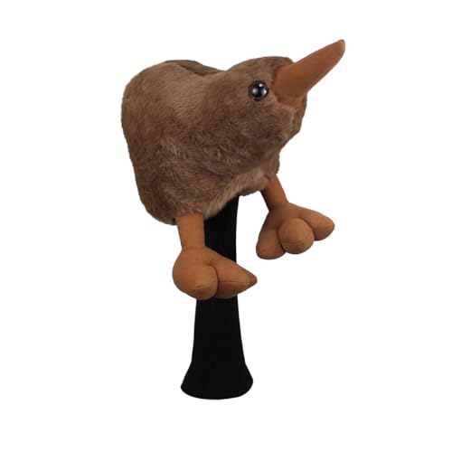 Scott Edward Kiwi Golf Club Cover Fit Well for Driver Wood Golf Club, Funny Cute Animal Design Soft Functional Golf Headcover Stylish Protection for Your Clubs for Men and Women - Image 4