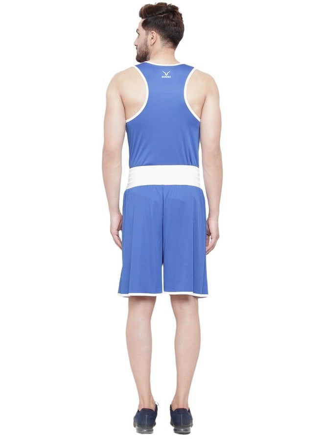 INVINCIBLE Men's Reversible Amateur Boxing Sets (Red-Blue, Large) - Image 3