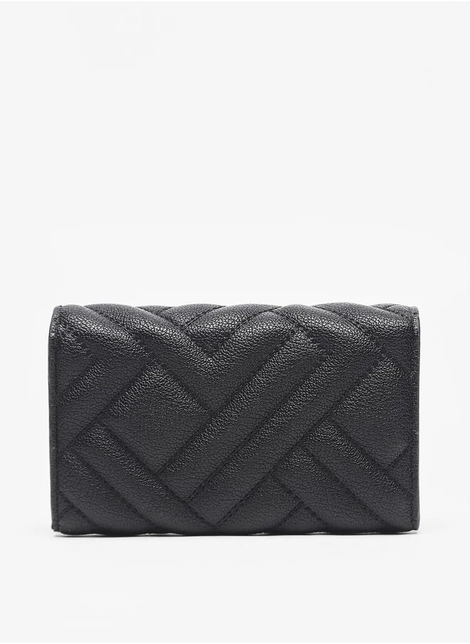 Celeste Women's Quilted Flap Wallet