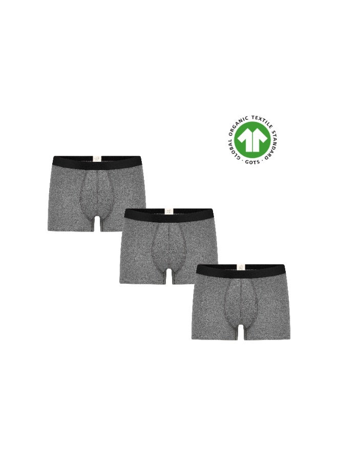 ALBERO NATUR 3P2121-16 Men's Organic Cotton Trunk Shorts - Image 1