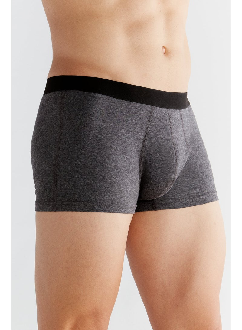 ALBERO NATUR 3P2121-16 Men's Organic Cotton Trunk Shorts - Image 2