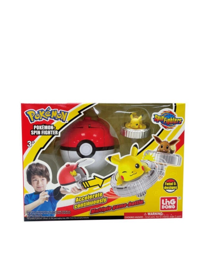 LUCKIES OF LONDON Pokemon - Spin Fighter Pikachu By LingDong