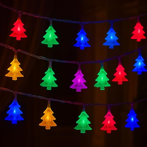 Gesto Serial String Lights - 14 LED Christmas Tree, 10 Feet Multicolor Fairy Lights for Home,Mandir,Pooja Room, Deepawali & Diwali Decoration, Christmas,Festival | Indoor & Outdoor Decorative Lights - Image 1