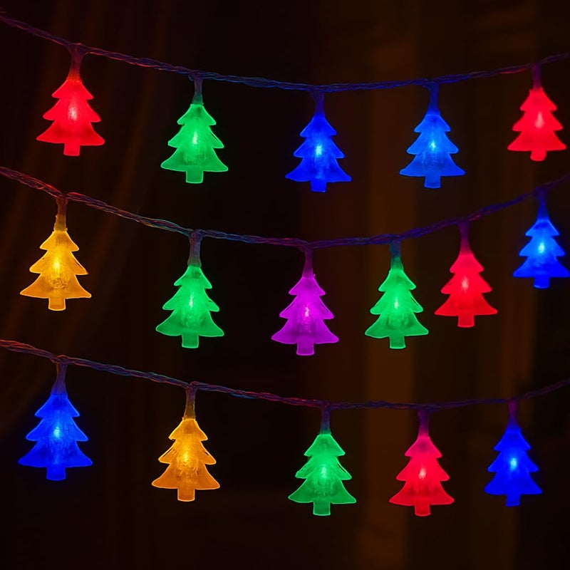 Gesto Serial String Lights - 14 LED Christmas Tree, 10 Feet Multicolor Fairy Lights for Home,Mandir,Pooja Room, Deepawali & Diwali Decoration, Christmas,Festival | Indoor & Outdoor Decorative Lights - Image 5