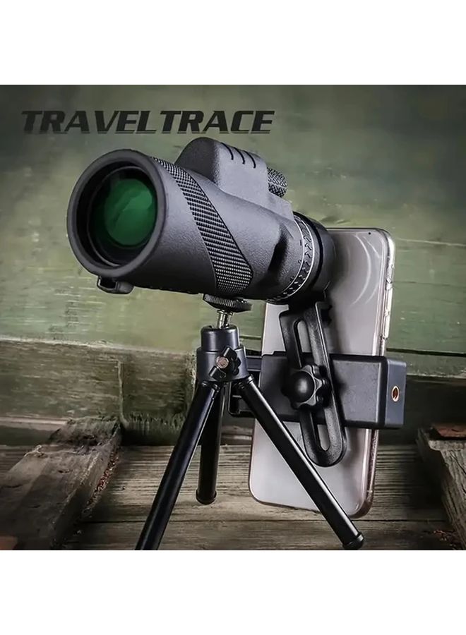 10x42 Monocular Telescope With Tripod And Phone Holder For Outdoor Observation - Image 2