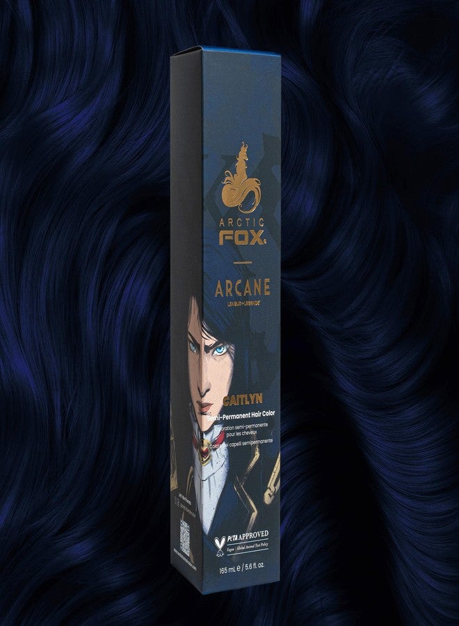 Arctic Fox x Arcane League of Legends Vegan and Cruelty Free Semi Permanent Hair Color Dye (5.6 Fl Oz, CAITLYN) - Image 2