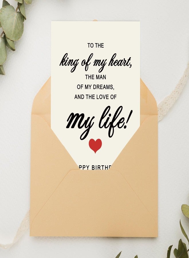 FANCYLUCKY Funny Birthday Card Gifts for Men Him, Happy Birthday Card for Husband Boyfriend, Mens Birthday Gifts - Image 4