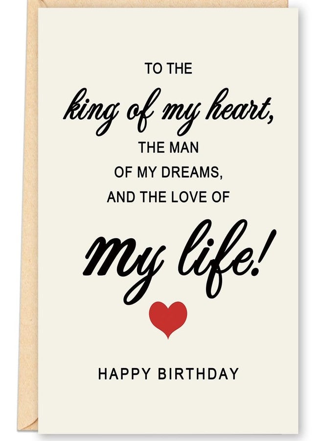 FANCYLUCKY Funny Birthday Card Gifts for Men Him, Happy Birthday Card for Husband Boyfriend, Mens Birthday Gifts - Image 1