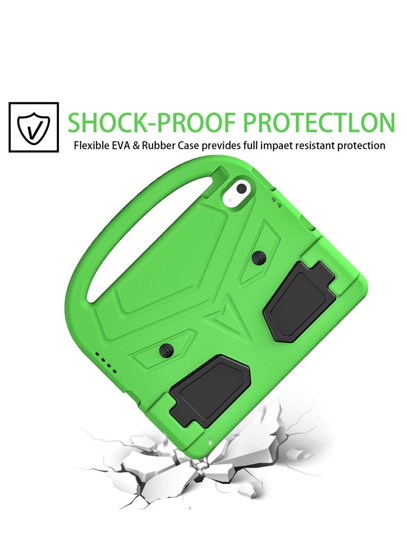 GULFLINK Lightweight Kids Friendly Shockproof Handle Stand Cover Case for ipad 10th 10.9 inch 2022（A2757/A2777）Green - Image 3
