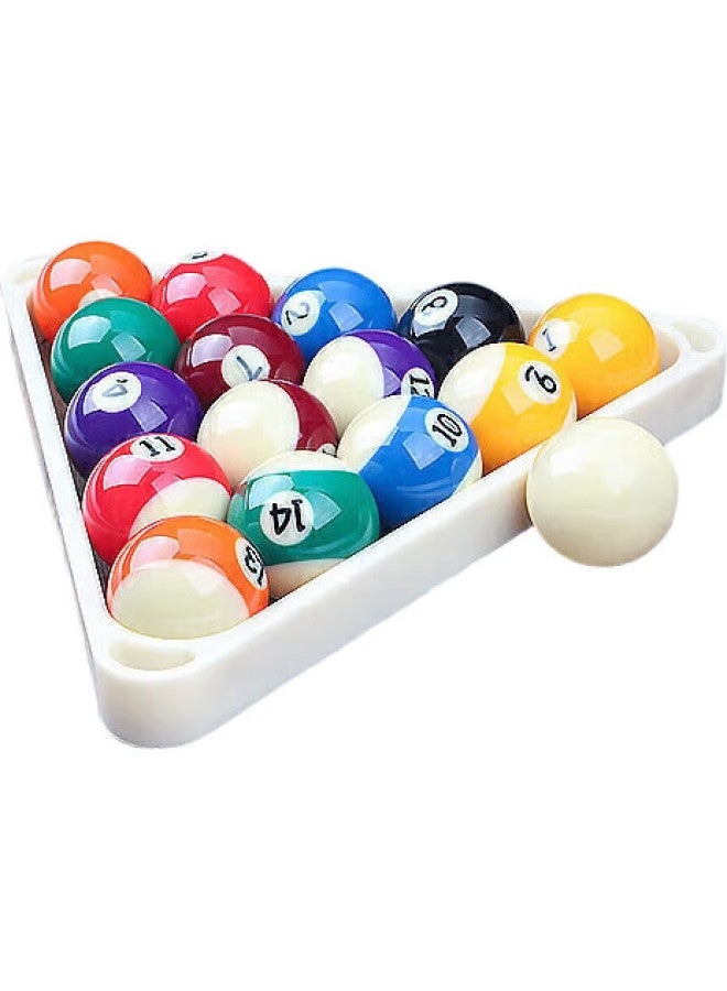 Jeeanlean Jianlun Billiard Balls, Black 8 Crystal Balls, 16-Color Standard Large Pool Balls, Billiard Supplies, Table Tennis Balls, Tv57.2Mm, Jl-Tq04 - Image 3