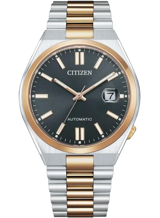 CITIZEN Citizen Analog Gray Dial Men's Watch-NJ0154-80H, Grey, Mechanical, silver, Mechanical