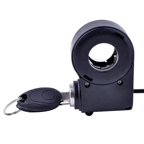 Chokayaky Universal Bike Key Ignition 12V-96V Ebike Ignition Switch with Key Superior Anti-Theft Electric Scooter Key Switch 2 Wires Electric Scooter Ignition Lock Key Switch Scooter Key Ignition Replacement - Image 2