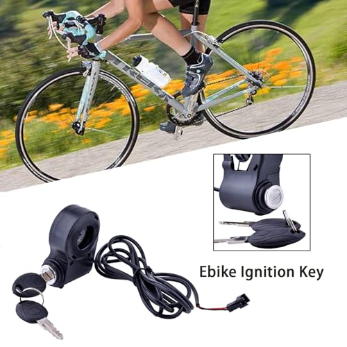 Chokayaky Universal Bike Key Ignition 12V-96V Ebike Ignition Switch with Key Superior Anti-Theft Electric Scooter Key Switch 2 Wires Electric Scooter Ignition Lock Key Switch Scooter Key Ignition Replacement - Image 5