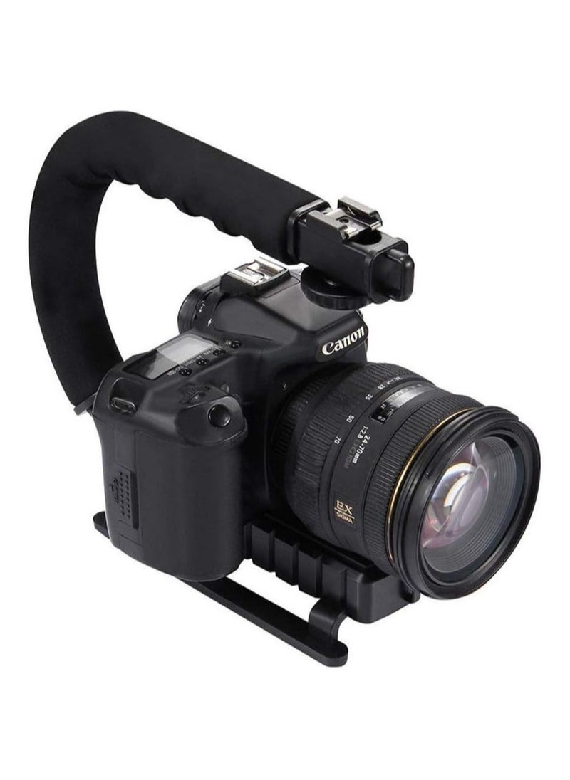 Raxoom U-Rig Handheld phone Stabilizing Photography Video Rig Film Making Vlogging Recording Case Bracket Stabilizer for iPhone Type C (Big) - Image 1