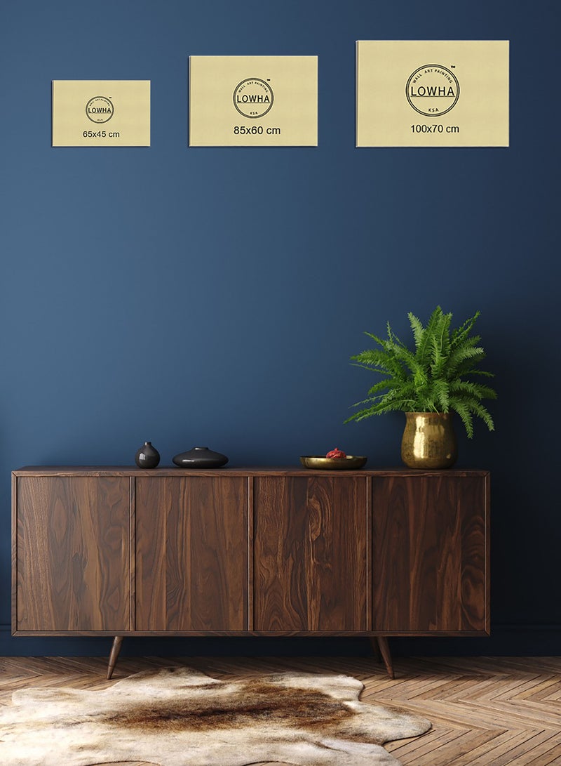 لوحة كانفاس على إطار خشبي، تصميم نمط فنى من الورد، بمنظر أفقي، للمنزل، غرفة المعيشة، المكتب، الديكور - Image 5