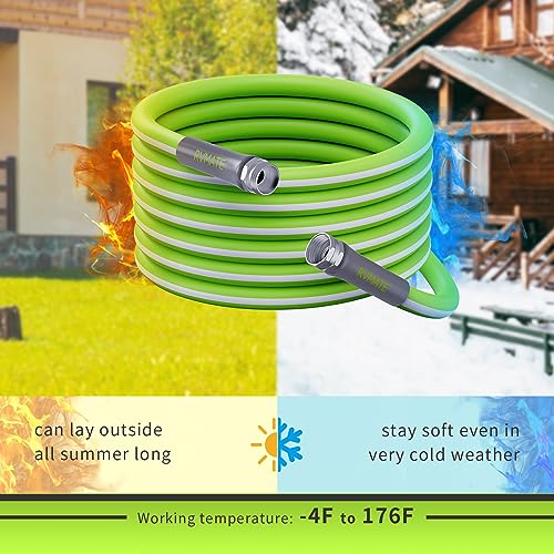 RVMATE RV Water Hose 75FT, 5/8” Inner Diameter Drinking Water Hose Lead-ree, No Leaking Garden Hose For RV/Trailer/Camping, RV Accessories - Image 5