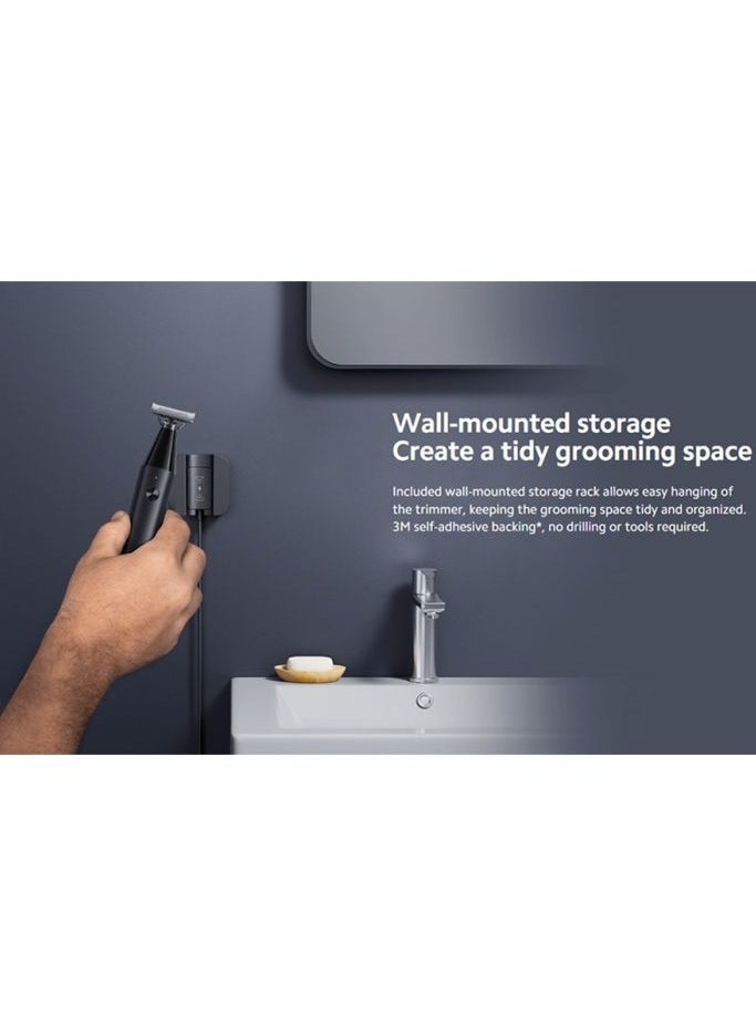Xiaomi - Uniblade Trimmer Bhr7051Gl – 3-Blade Precision Shaver With 14 Length Settings, 40° Rotating Head, Skin Protection Cover, Wireless Charging, Long-Lasting Battery For Face And Body Grooming – Black - Image 1