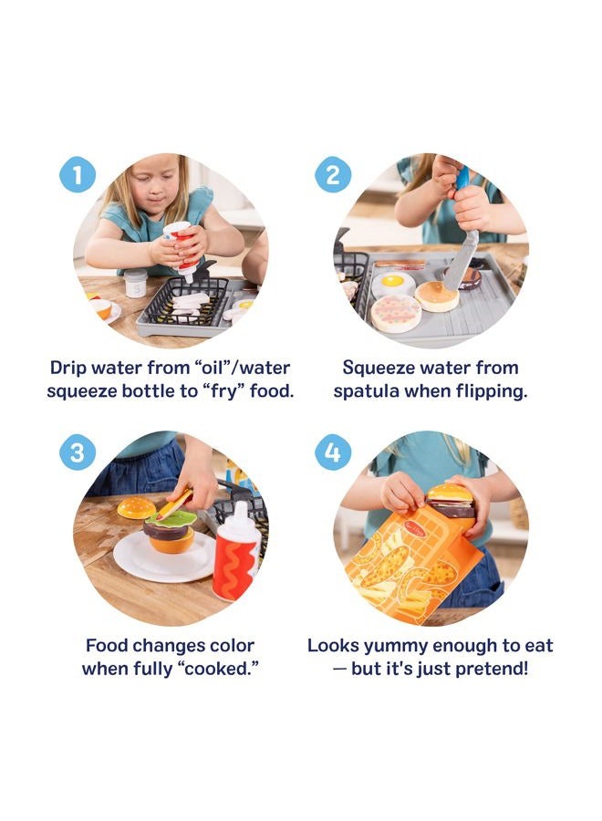 Melissa & Doug Water Wow! Grill Set - Image 4