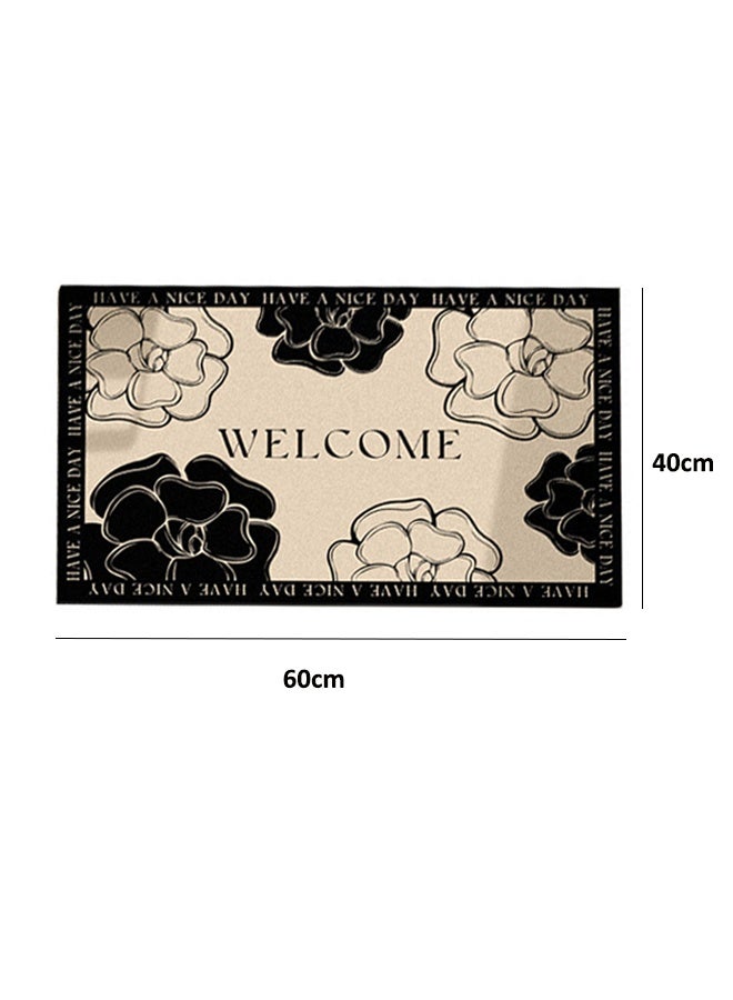 40x60cm Bathroom Mat Anti-slip Foot Mat Super Soft Absorbent Mat Entrance Door Mat Anti-slip Quick-drying Mat Kitchen Mat - Image 2
