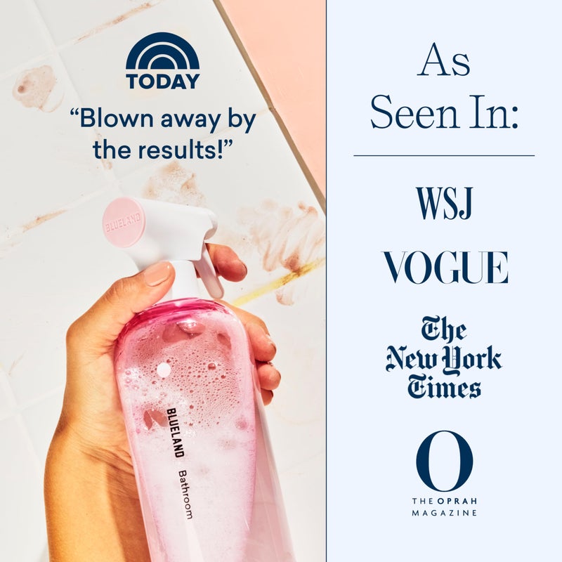 BLUELAND Bathroom Cleaner  4-Pack Refill  Eucalyptus Mint Scent  Eco-Friendly Cleaning Supplies  4 x 24 Fl oz - Image 5