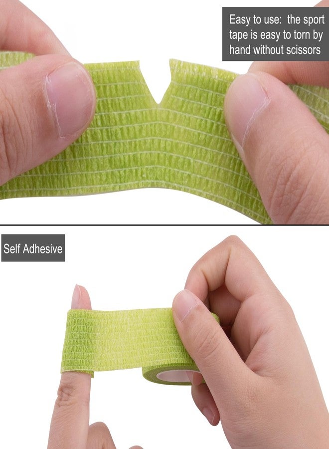 BQTQ 120 Rolls Self Adhesive Bandage Wrap 1 Inch Self Adherent Wrap Colored Wrap Tape Sticky Bandage Athletic Wrap Self Adhesive Wrap for Sports Vet Wrist Ankle Sprains(Rich Color - Image 5