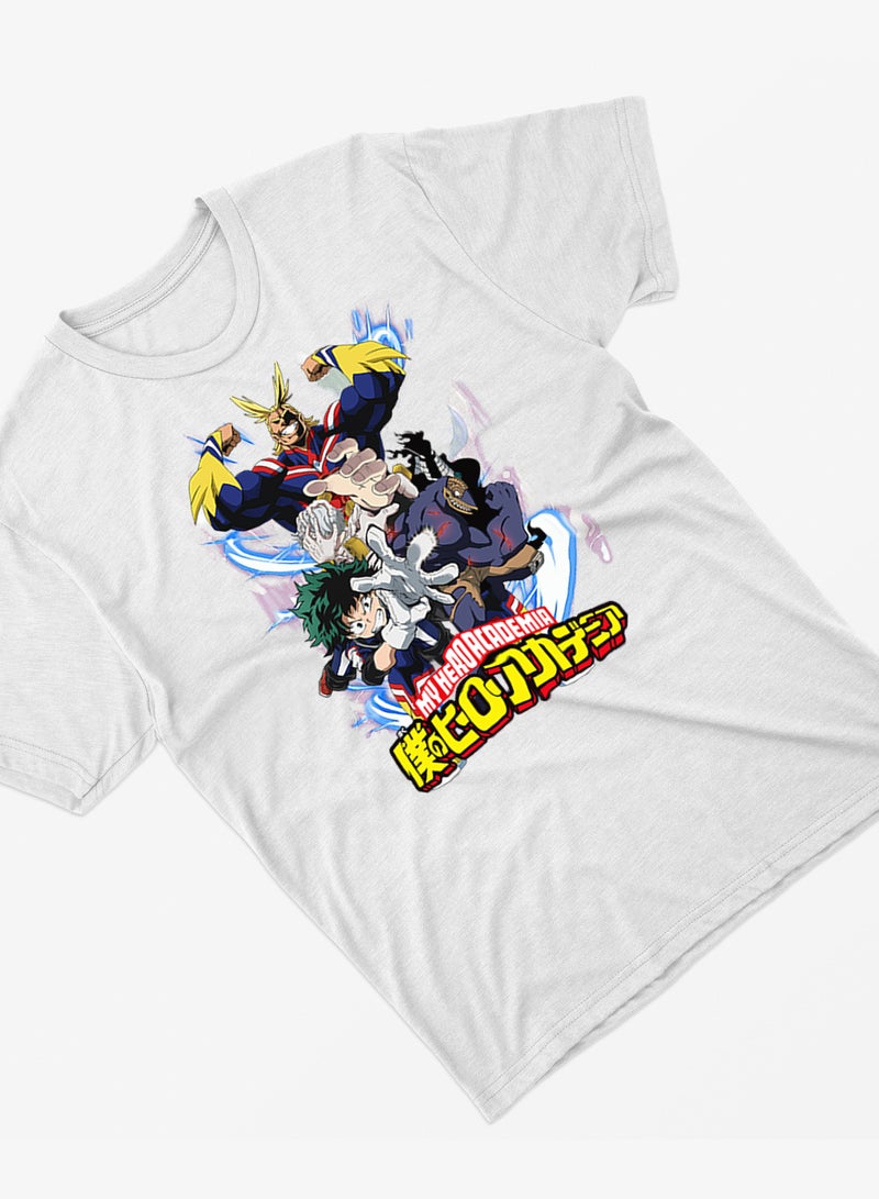 Fashion World Cotton T-shirt Printed with High-quality Anime My hero academy  - Image 2