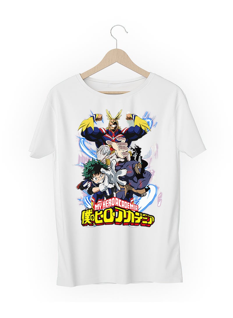 Fashion World Cotton T-shirt Printed with High-quality Anime My hero academy  - Image 3