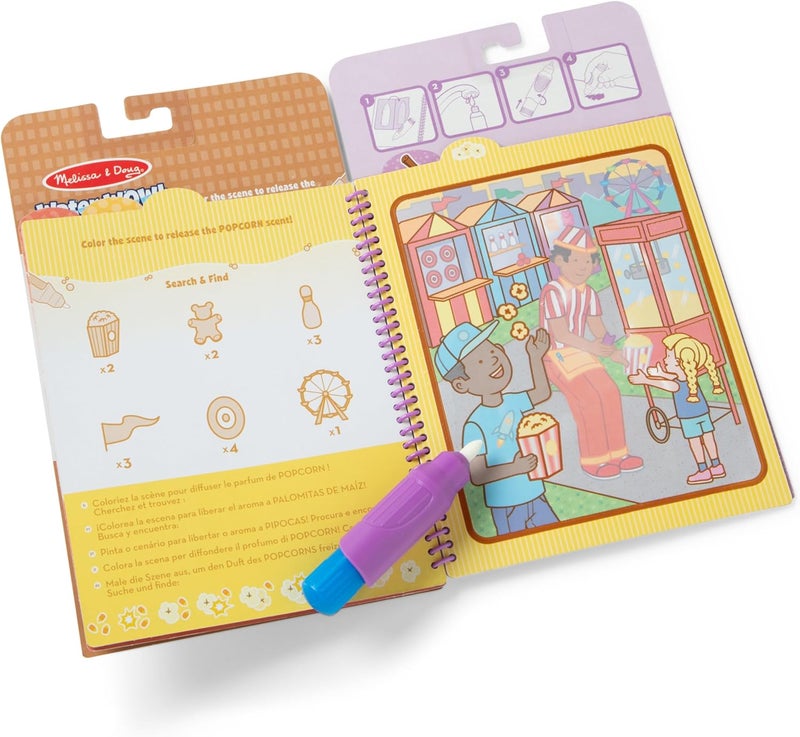 Melissa & Doug Water Wow - Treat Scented Reusable Water-Reveal Activity Pad with 4 Dessert-Themed Boards & Refillable Pen - Image 4