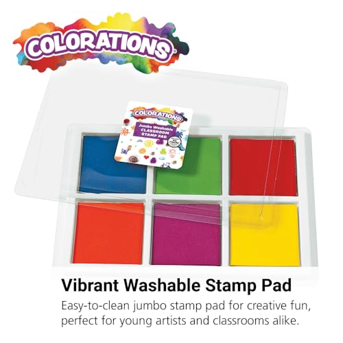 Colorations BIGSTAMP Jumbo Washable Classroom Stamp Pad - Image 3