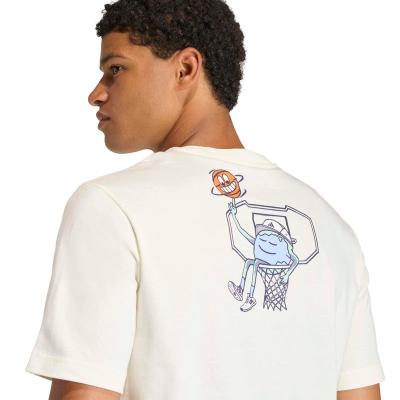 adidas Earth Day Basketball Graphic T-Shirt - Image 2