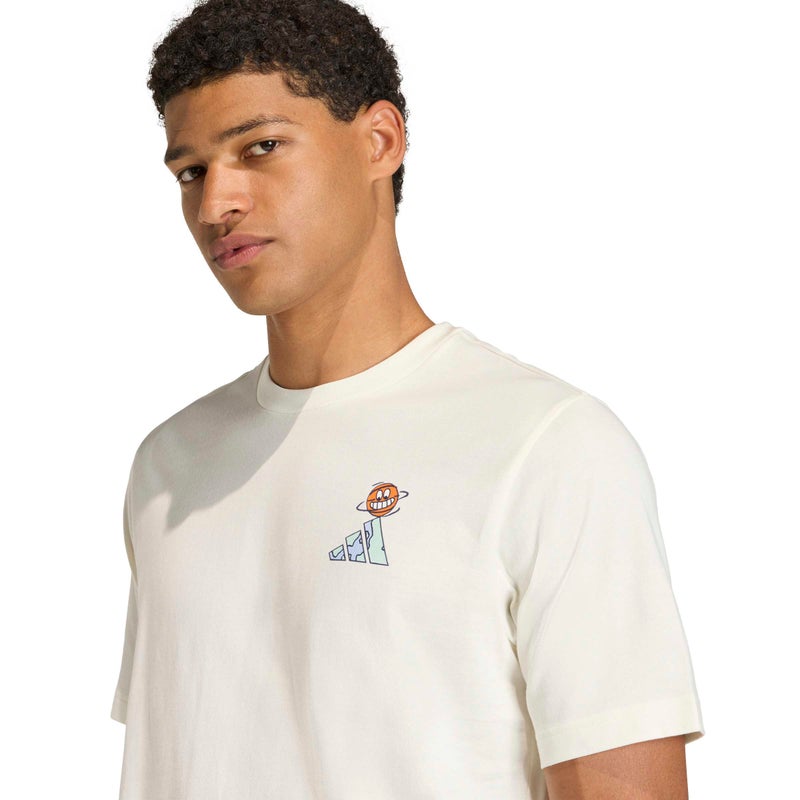 adidas Earth Day Basketball Graphic T-Shirt - Image 1