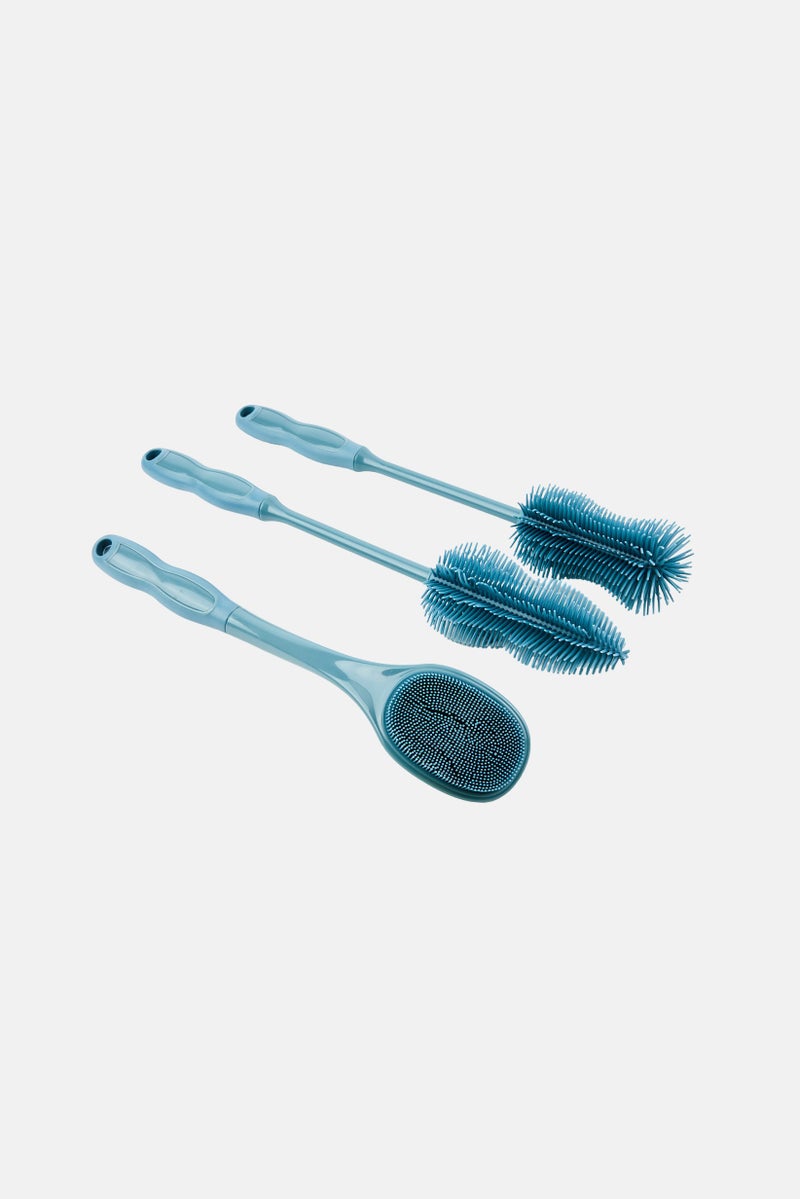 YOTO 3 Pieces Cleaning Tool Set, Blue  - Image 2