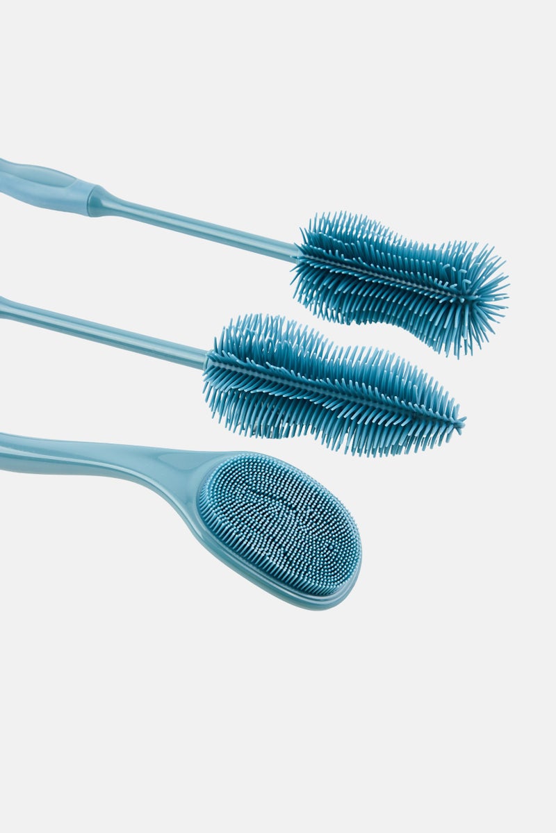 YOTO 3 Pieces Cleaning Tool Set, Blue  - Image 3