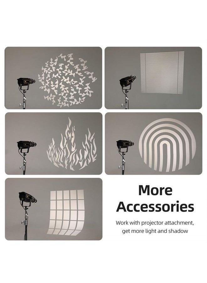 Godox SA-17 Kit for Godox SA-P Projector to Bowens Mount S30 VL150 VL200 VL300 SL200Bi SL200II SL300II LED LED Light with Godox SA-P Projection Attachment