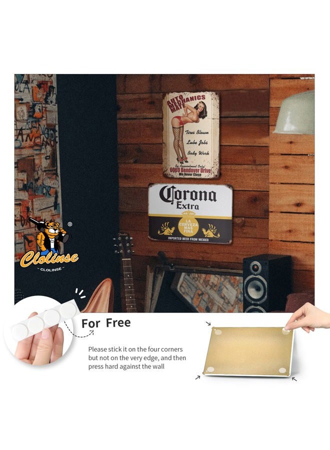 Clolinse TINSIGNS Everybody Deserves Another Shot Tin Sign 8x12 Inch - Image 5