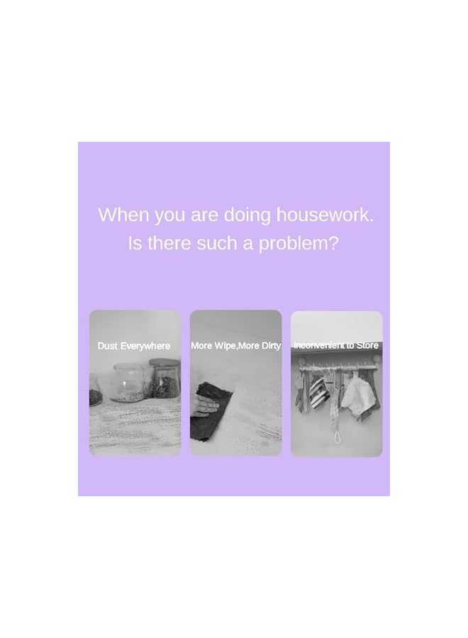 promass 360° Microfiber Duster Multipurpose Static Duster Multi Surface Duster, Suitable for Gap, Home, Office, Car, Furniture and Blind (12 Duster Refills) - Image 4