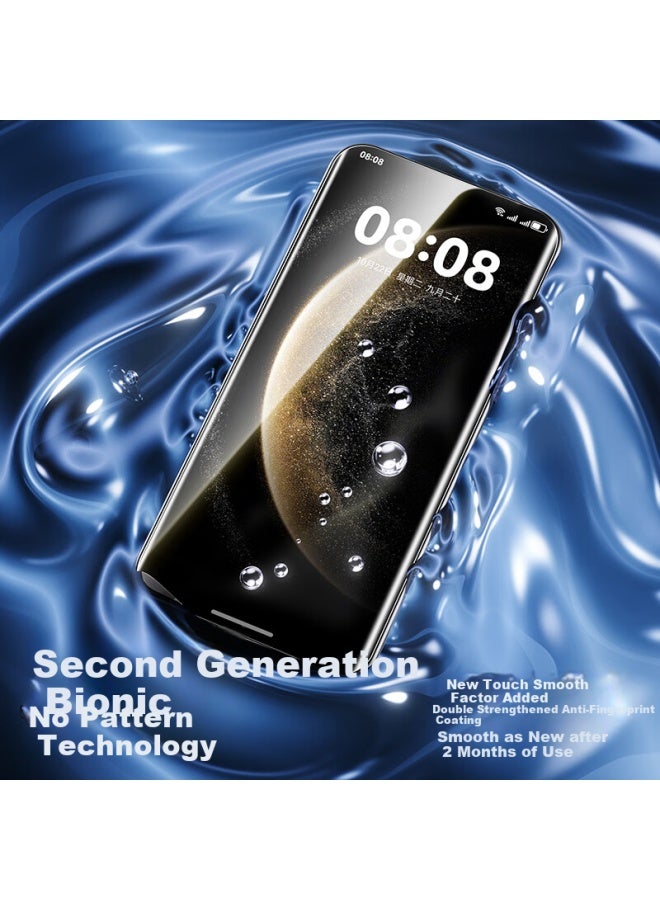 Smartdevil Tempered Soft Film For Huawei Mate 70 Pro/pro+ Full Coverage Bubble-free High Definition Anti-fingerprint Anti-drop Invisible Film, Pack Of 2 - Image 3